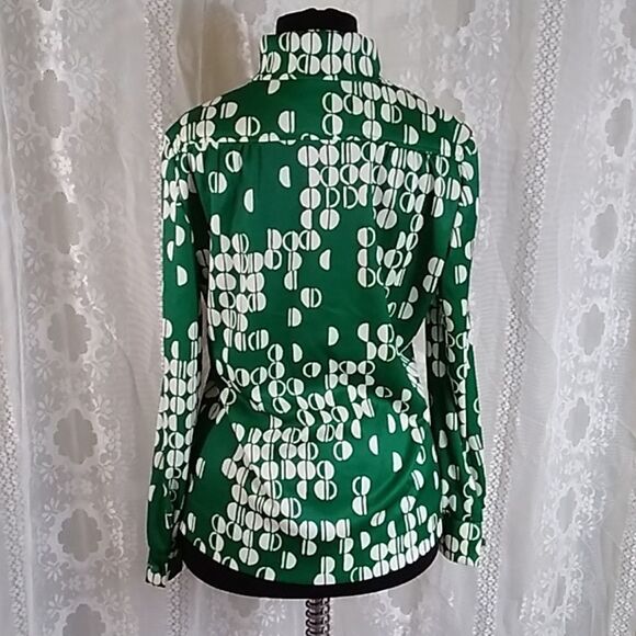 Vintage 2PS Suit Etchings By Butte Polka Women's Dress Size Approximately L M - Picture 9 of 16